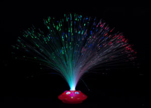 Retro-Lichtleiter-Lampe