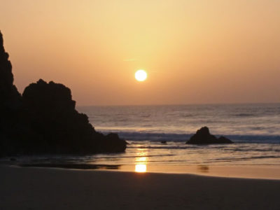 Sonnenuntergang Aftas Beach Sonnenuntergang Aftas Beach